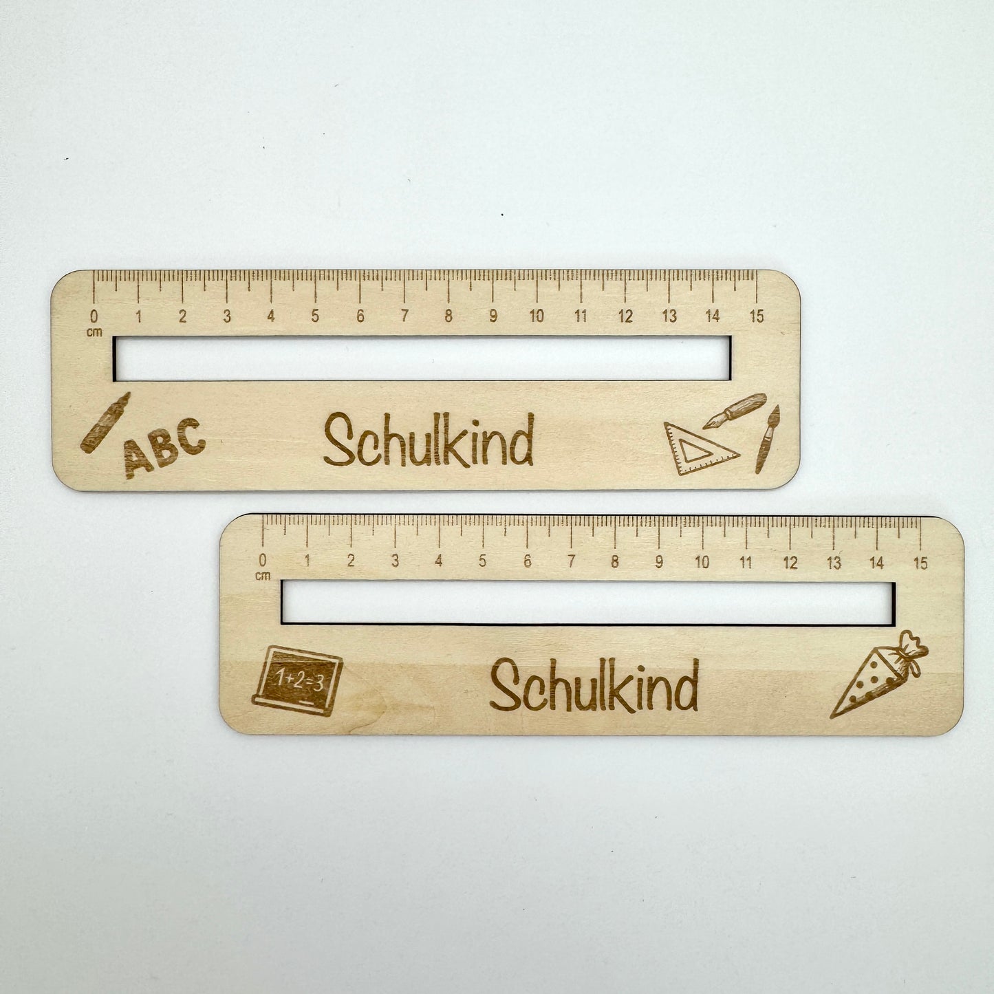 Lineal/Lesezeichen Schulkind - Einschulung