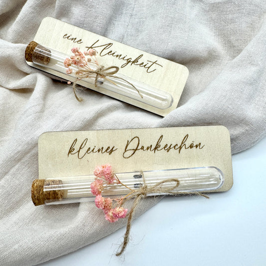 Mini-Geldgeschenk mit Reagenzglas