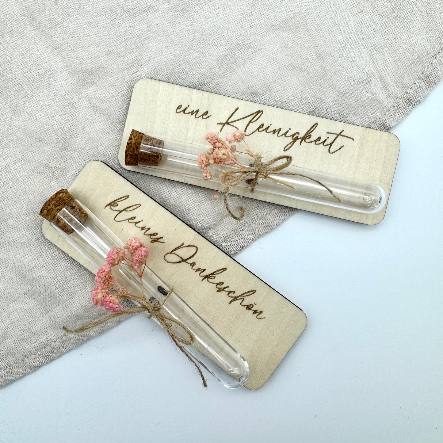 Mini-Geldgeschenk mit Reagenzglas