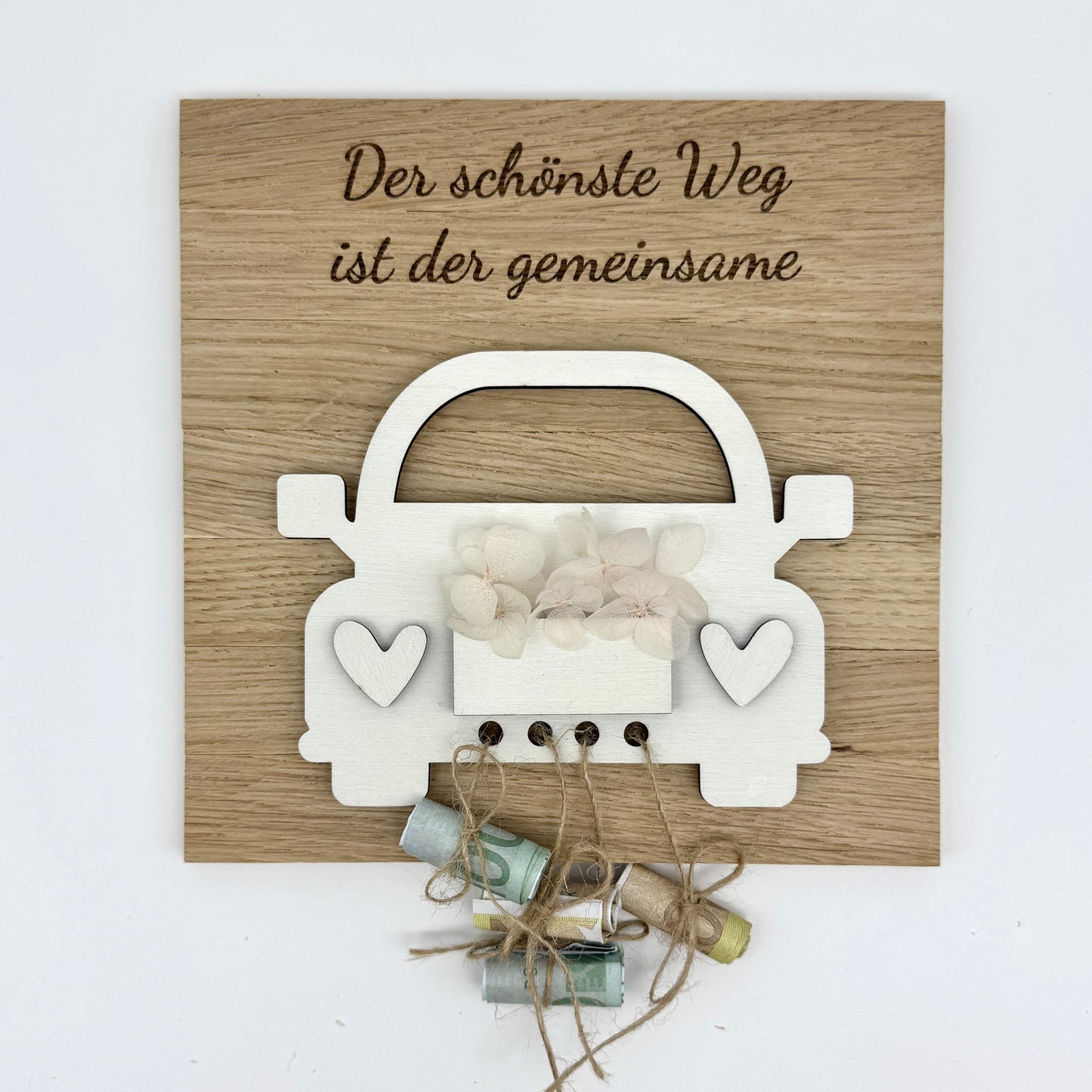 Geldgeschenk zur Hochzeit - Auto