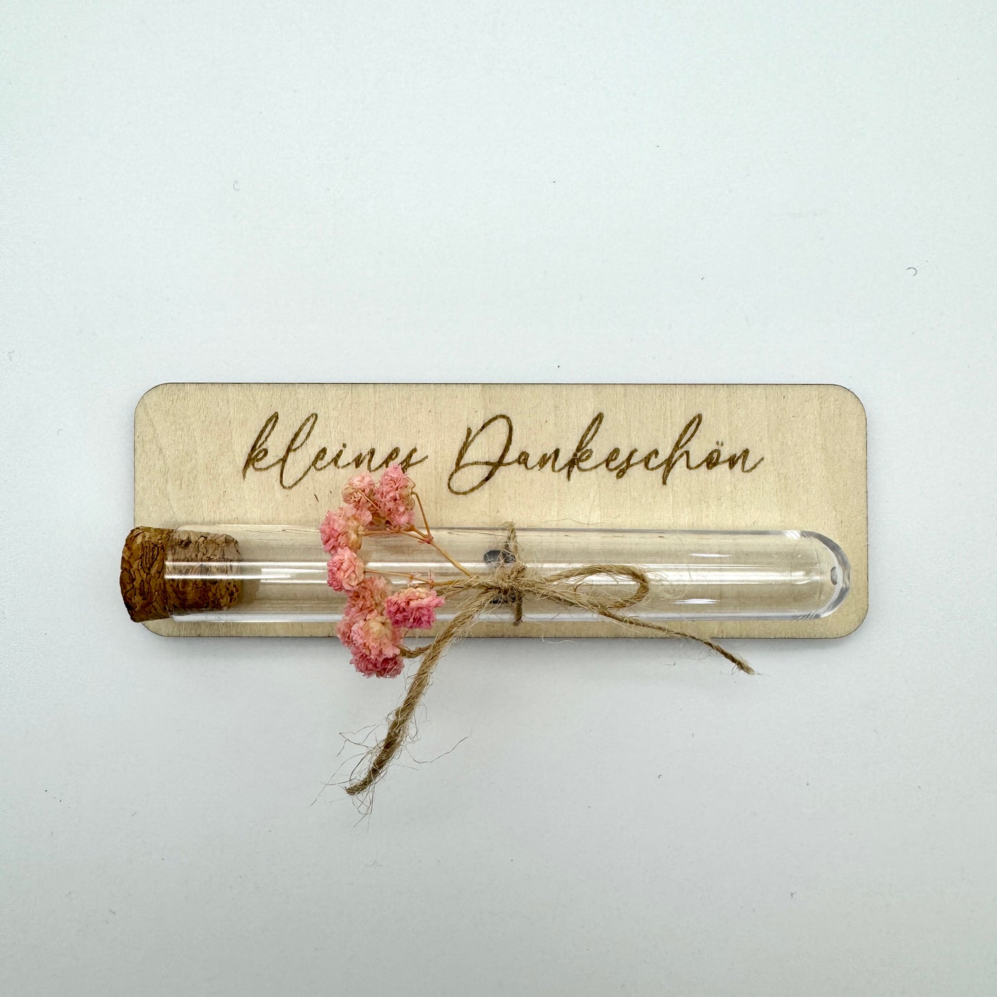 Mini-Geldgeschenk mit Reagenzglas