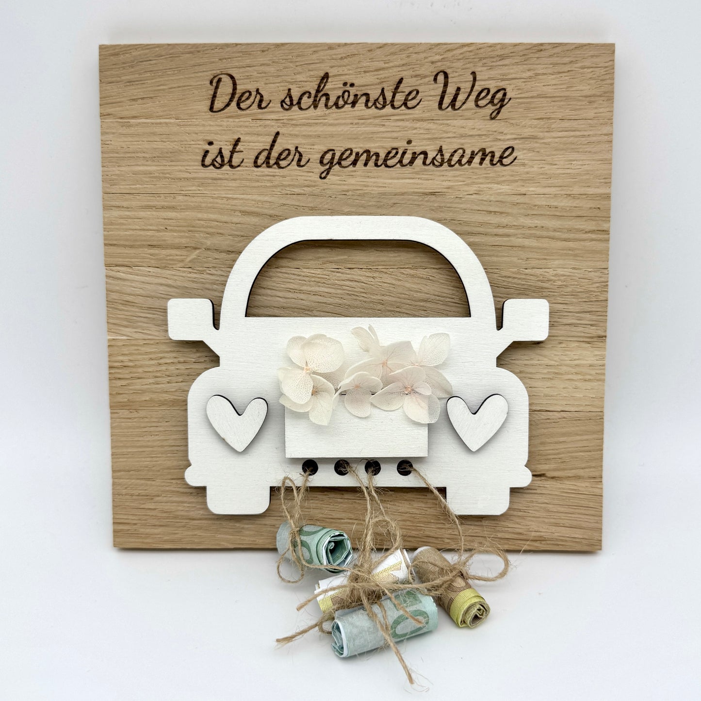 Geldgeschenk zur Hochzeit - Auto
